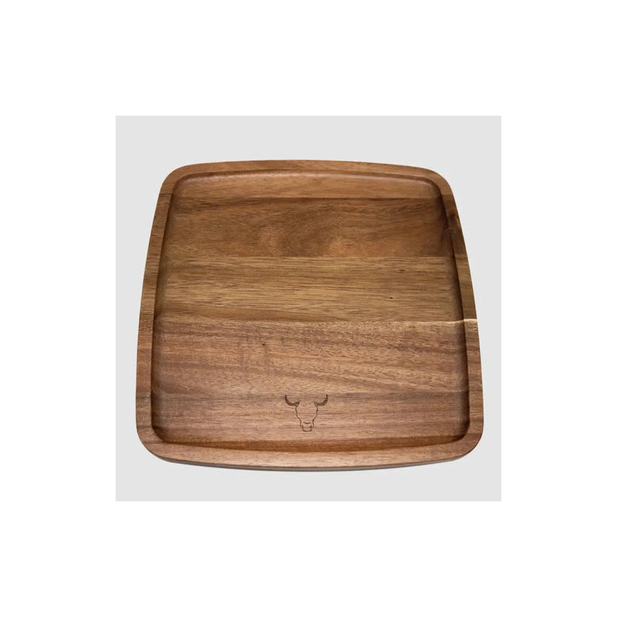 Plato Madera Wayu Asado Parrilla Bbq Barbacoa Cocina Quincho