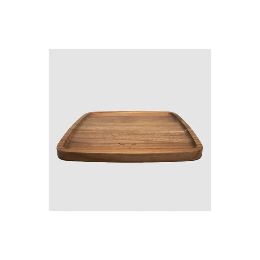 Plato Madera Wayu Asado Parrilla Bbq Barbacoa Cocina Quincho