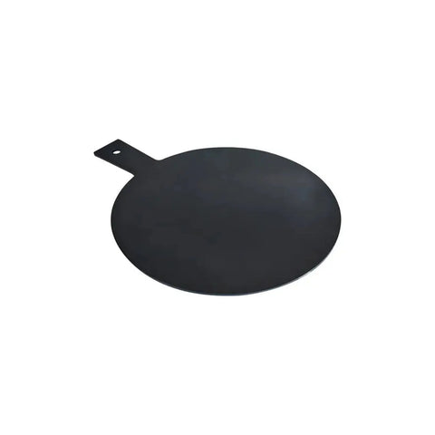 Plato Piedra Pizarra Pizza Wayu 42x32cm Negro