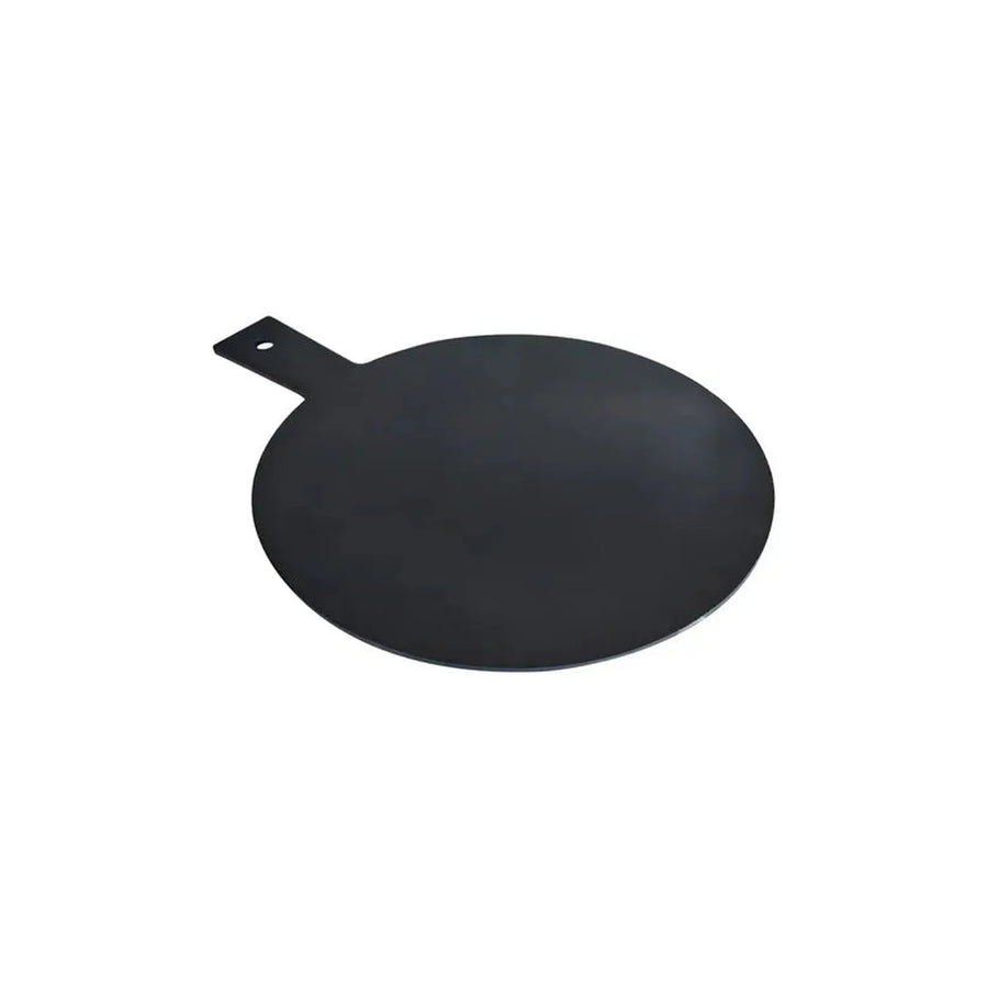 Plato Piedra Pizarra Pizza Wayu 42x32cm Negro