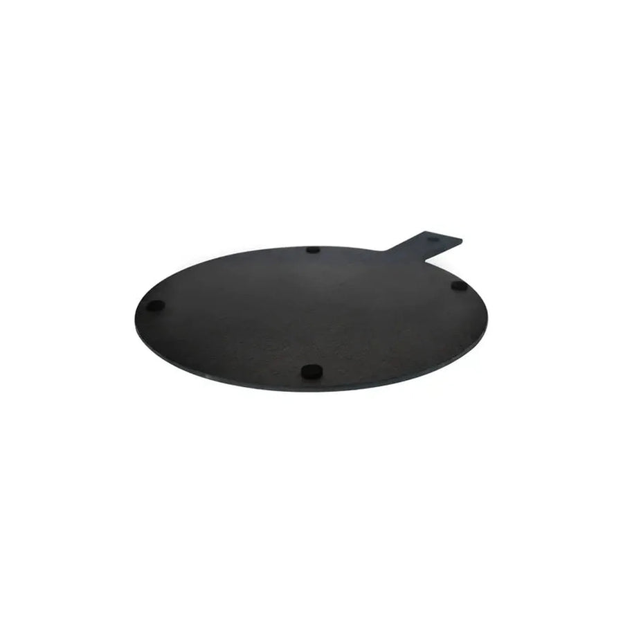 Plato Piedra Pizarra Pizza Wayu 42x32cm Negro