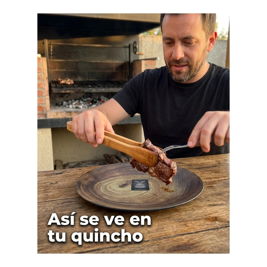 Plato Wayu Bamboo Mediano 8