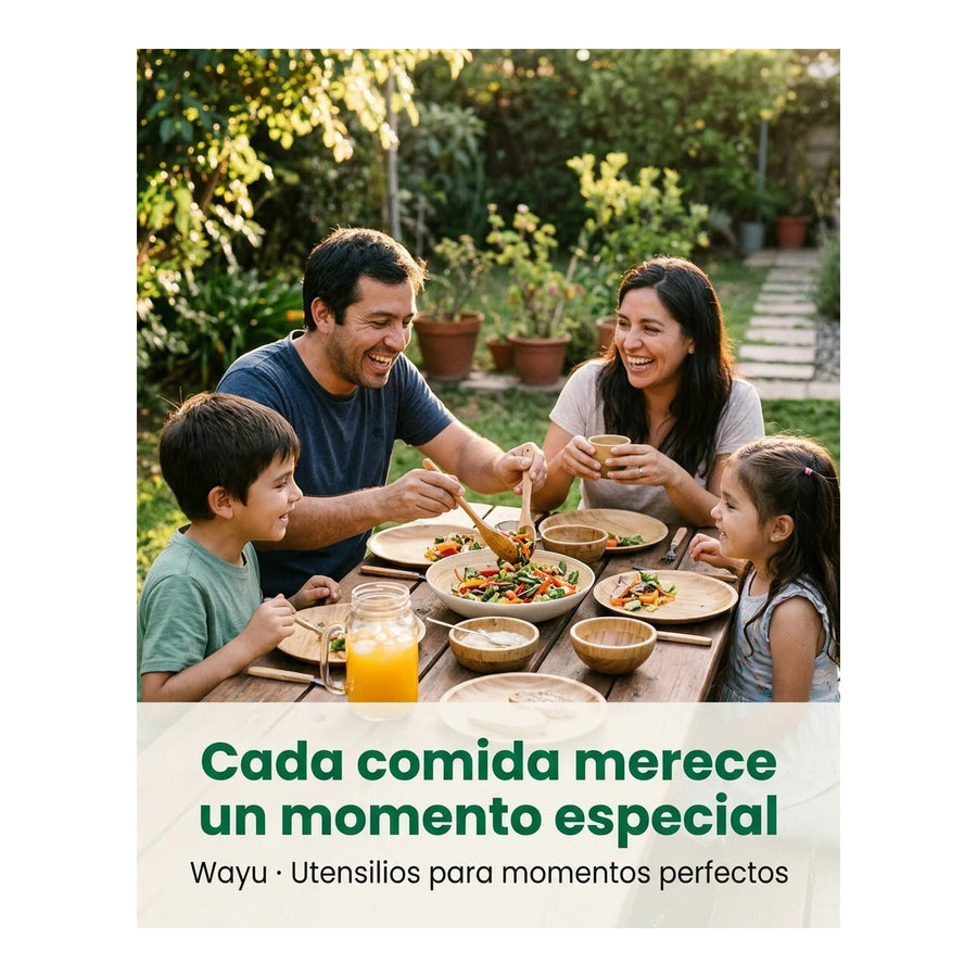 Plato Wayu Bamboo Mediano 8