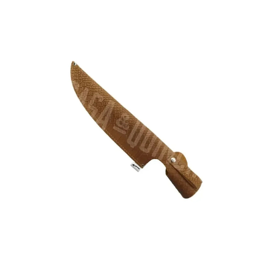 Porta Cuchillo Funda Cuero Cocina Parrilla + Grabado Personalizado