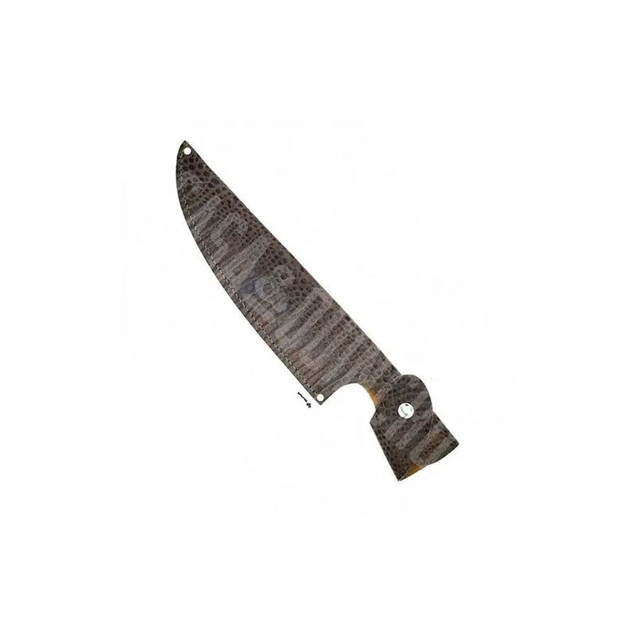 Porta Cuchillo Funda Cuero Cocina Parrilla + Grabado Personalizado