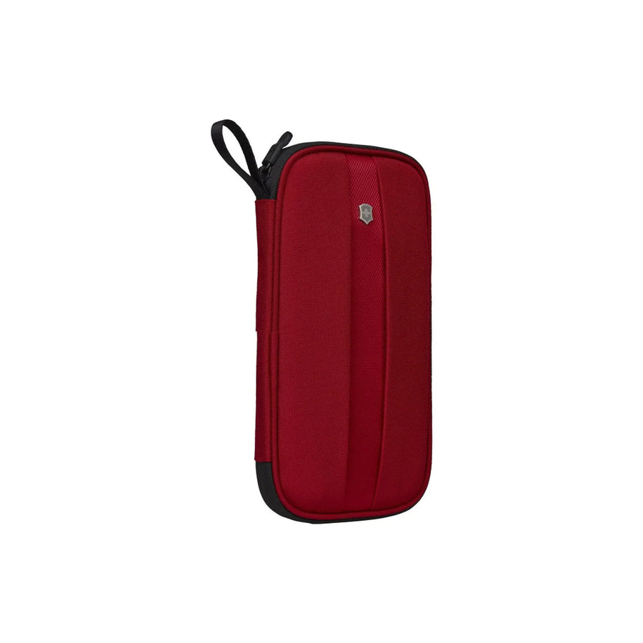Porta Documentos de Viaje Victorinox con Bloqueo Rfid Color Rojo 610598