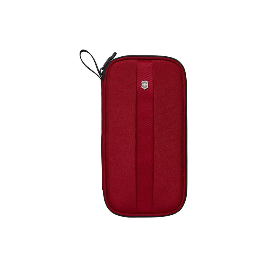 Porta Documentos de Viaje Victorinox con Bloqueo Rfid Color Rojo 610598
