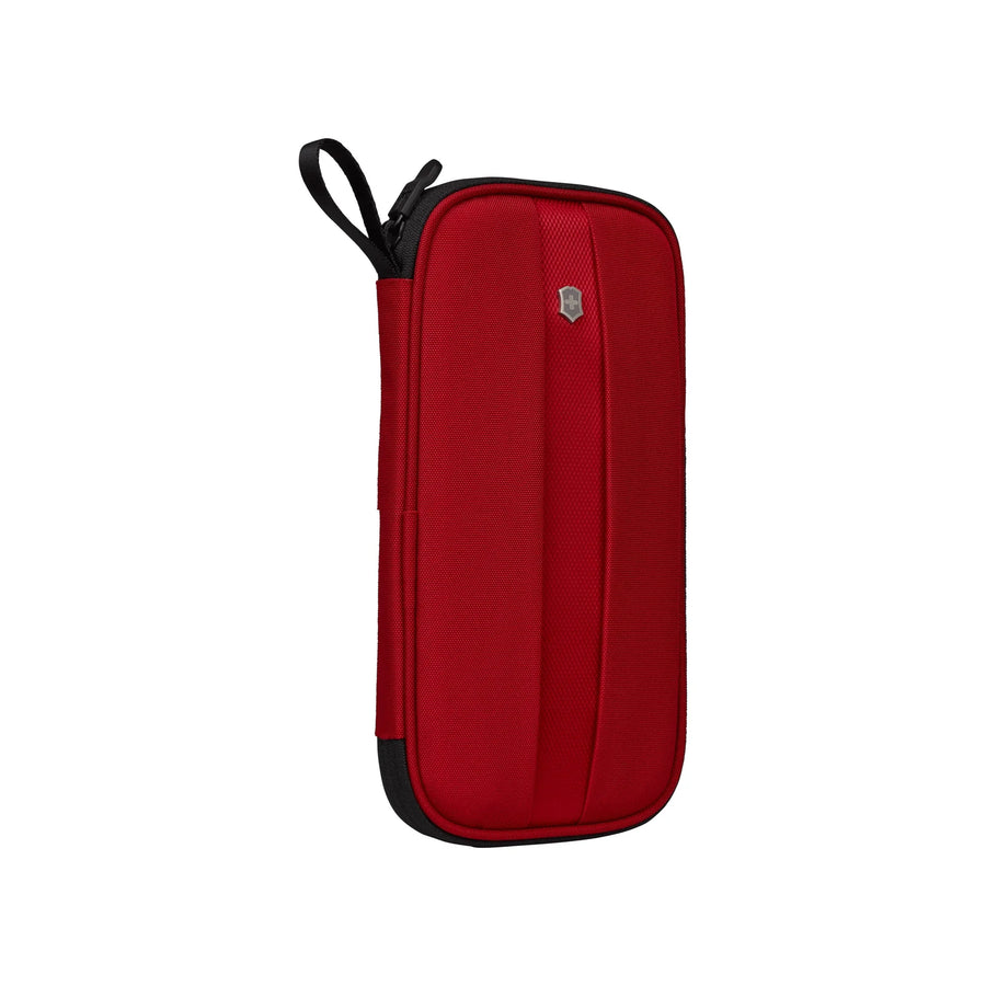 Porta Documentos de Viaje Victorinox con Bloqueo Rfid Color Rojo 610598