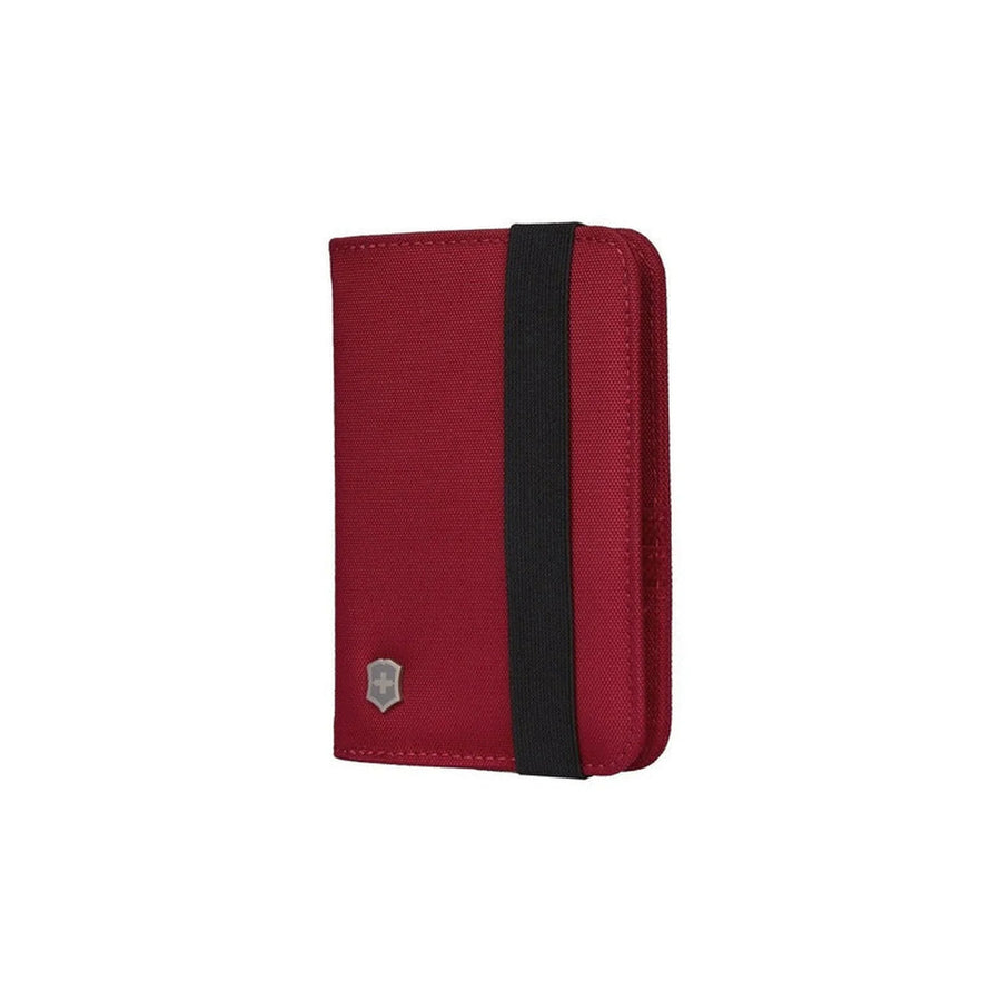 Porta Pasaporte Victorinox Rfid Negro Tarjetas Organizador