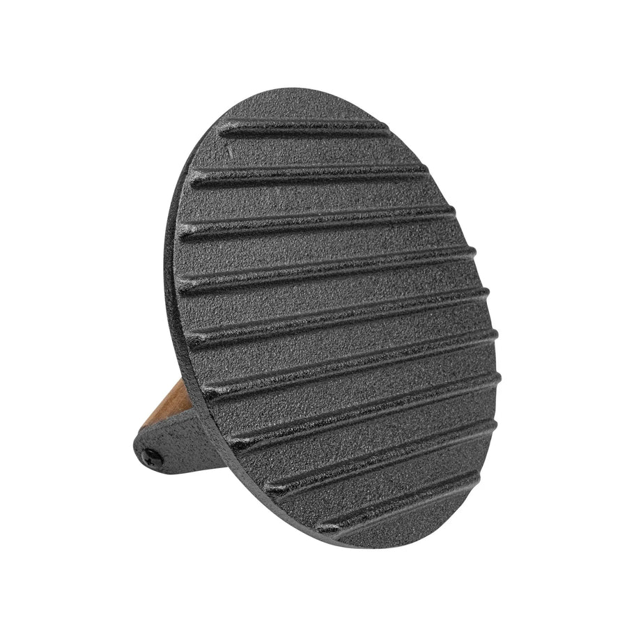 Prensa Para Carnes Hierro Fundido Grilltech Smasher Bbbq