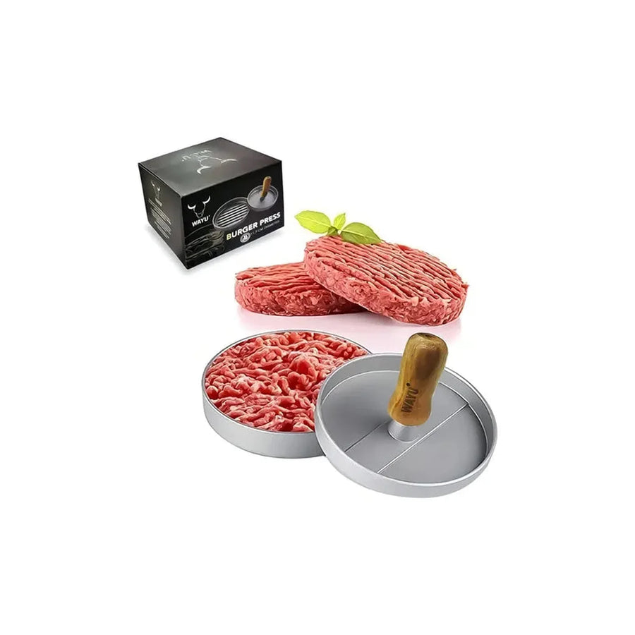 Prensa Para Hamburguesas Wayu Bbq Asado Cocina Parrilla