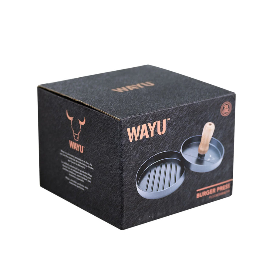 Prensa Para Hamburguesas Wayu Bbq Asado Cocina Parrilla