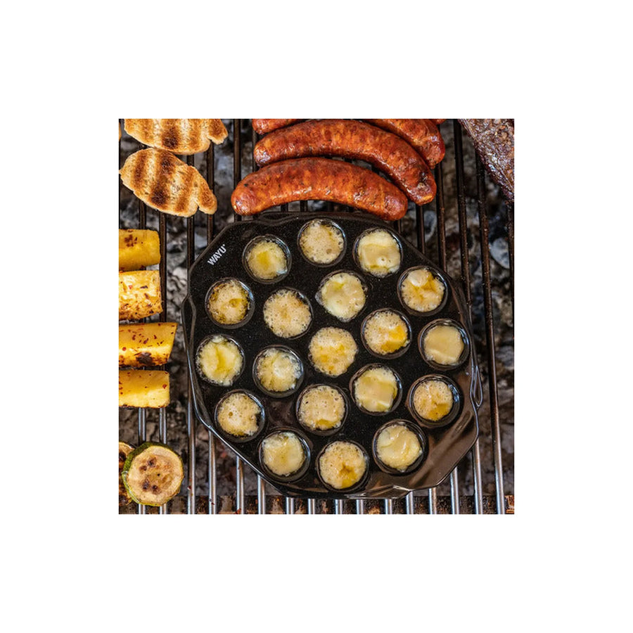 Provoletera Provolonera 19 Cavidades Cerámica Wayu Asado