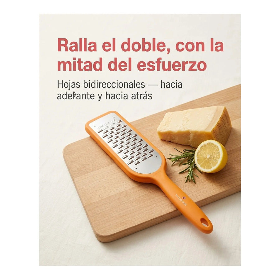 Rallador Manual Victorinox Premium Multidireccional Naranja