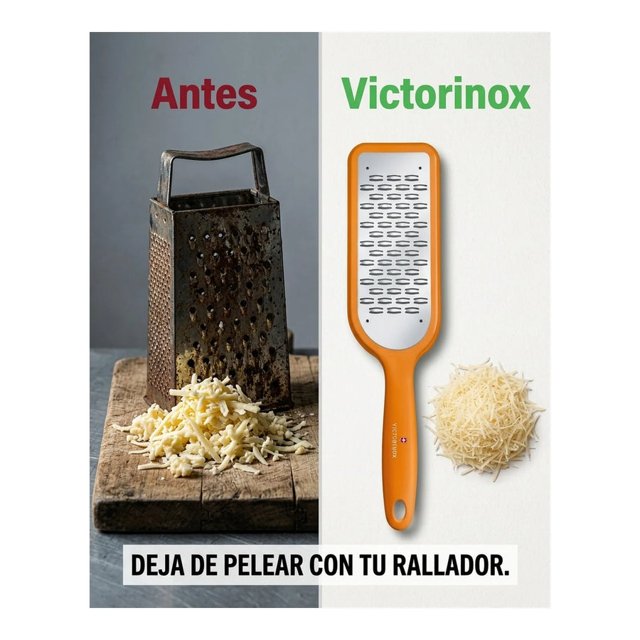 Rallador Manual Victorinox Premium Multidireccional Naranja