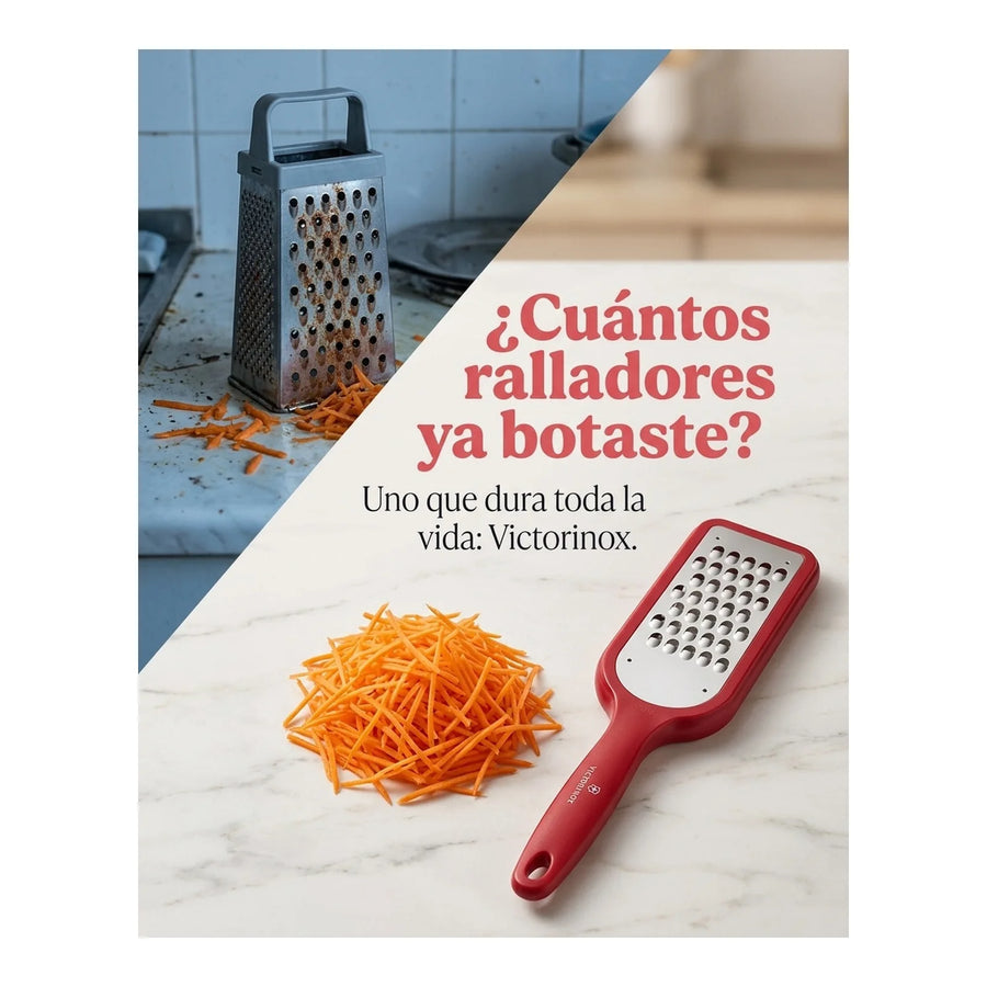 Rallador Manual Victorinox Premium Frutas Y Verduras Rojo