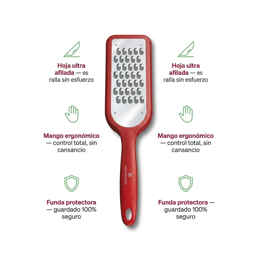 Rallador Manual Victorinox Premium Frutas Y Verduras Rojo