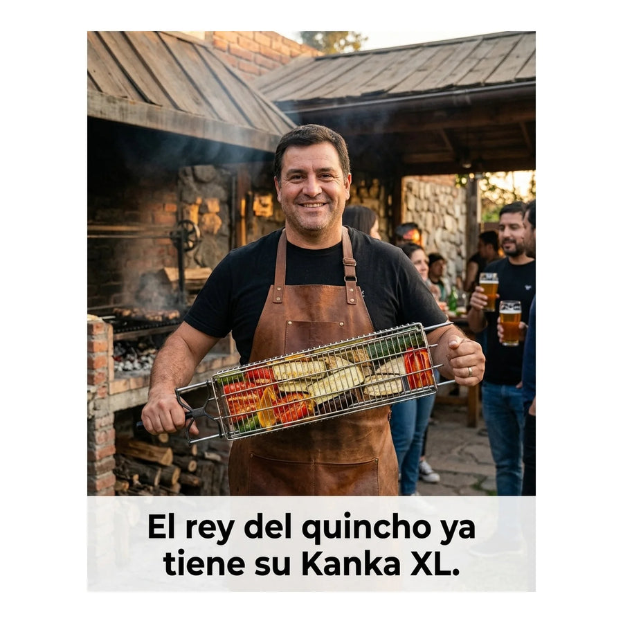Rejilla Para Alimentos Xl Kanka Asador Inoxidable Parrilla
