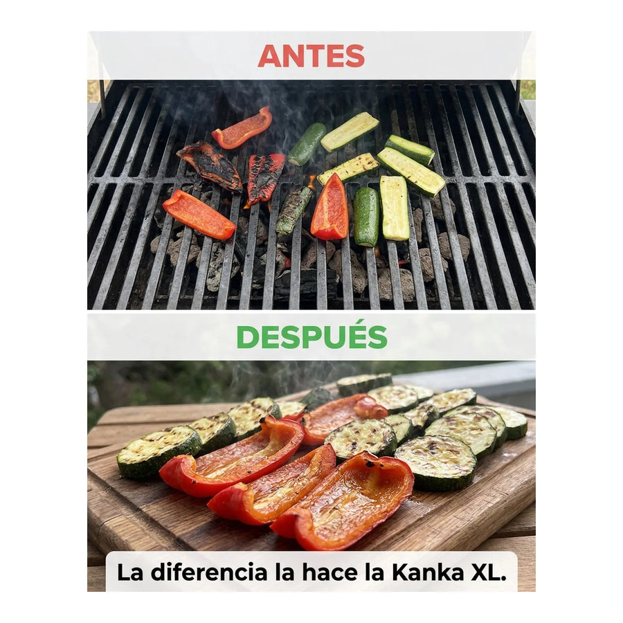 Rejilla Para Alimentos Xl Kanka Asador Inoxidable Parrilla