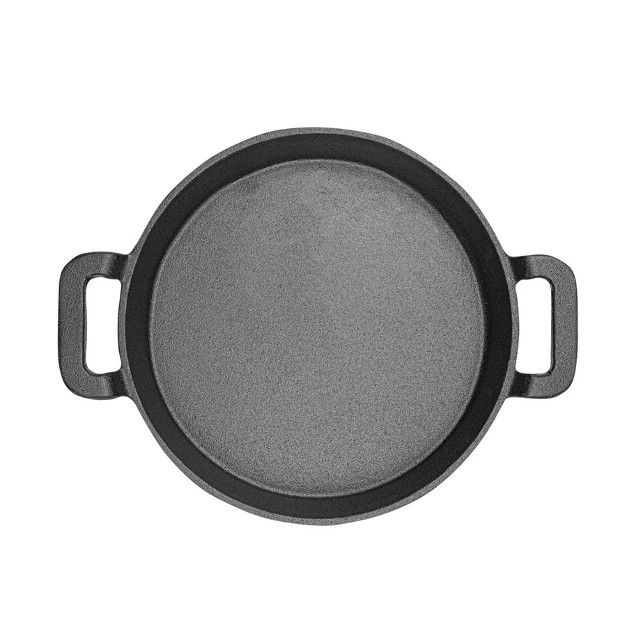 Sartén Con Asas Hierro Fundido 30cm Premium Cocina Asado Bbq