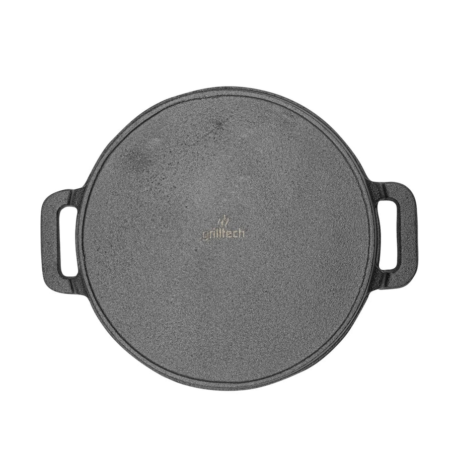 Sartén Con Asas Hierro Fundido 30cm Premium Cocina Asado Bbq