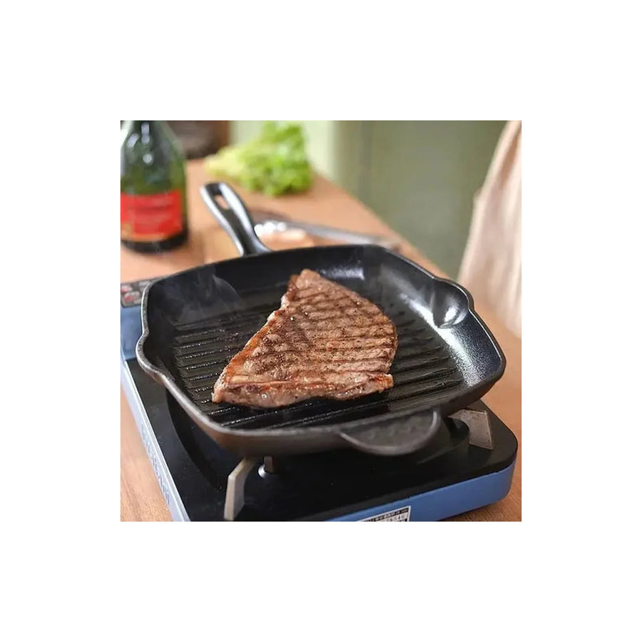 Sarten Cuadrado Asado Parrilla Cocina 26x26cm