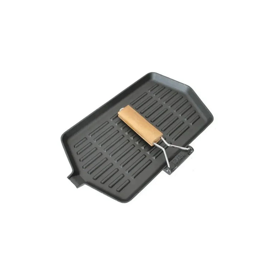 Sarten Fierro Fundido 21x35cm Wayu Abatible Hierro Fundido