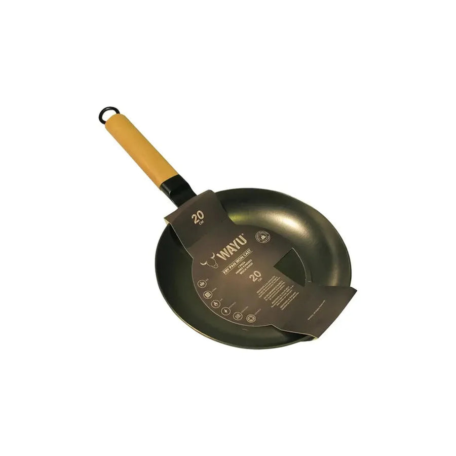 Sarten Hierro Fundido 20cm Wayu Fierro Profesional Cocina