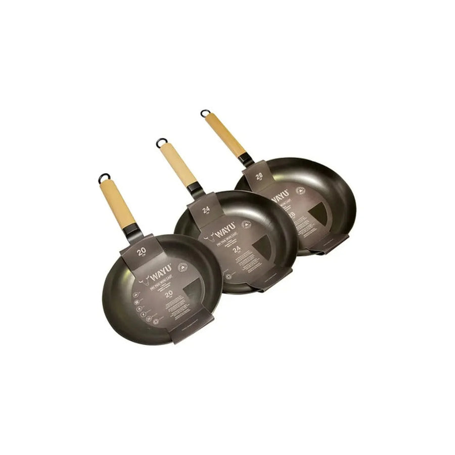 Sarten Hierro Fundido 20cm Wayu Fierro Profesional Cocina