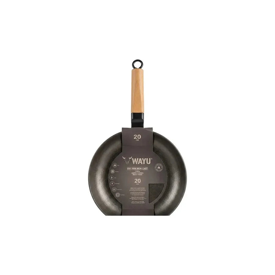 Sarten Hierro Fundido 20cm Wayu Fierro Profesional Cocina