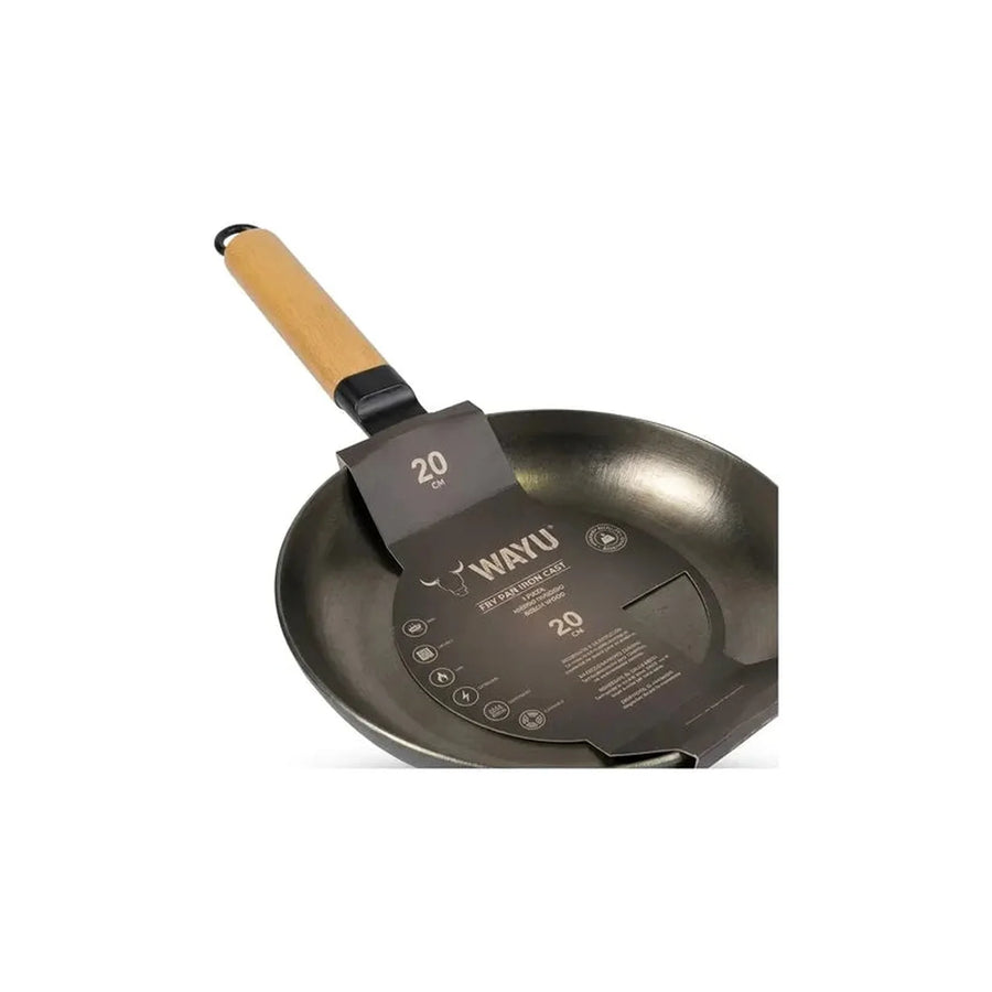 Sarten Hierro Fundido 20cm Wayu Fierro Profesional Cocina