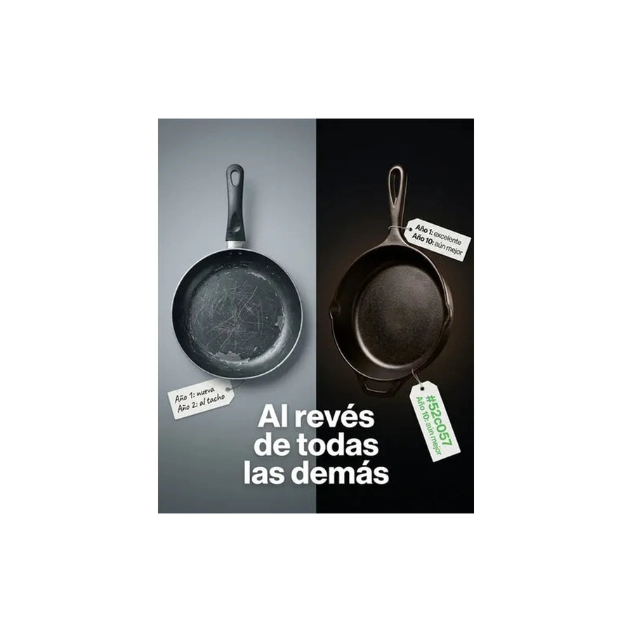 Sarten Hierro Fundido 20cm Redondo