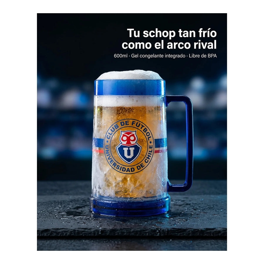 Schopero Frozen Universidad De Chile 600 Ml Chop Cerveza