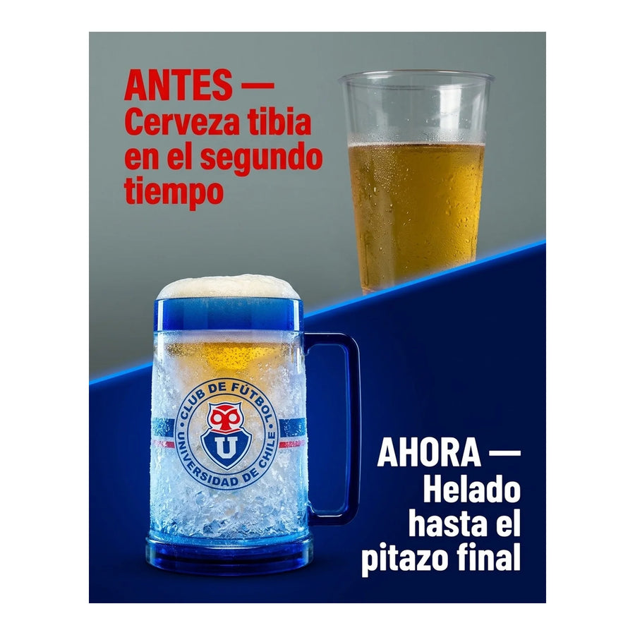 Schopero Frozen Universidad De Chile 600 Ml Chop Cerveza
