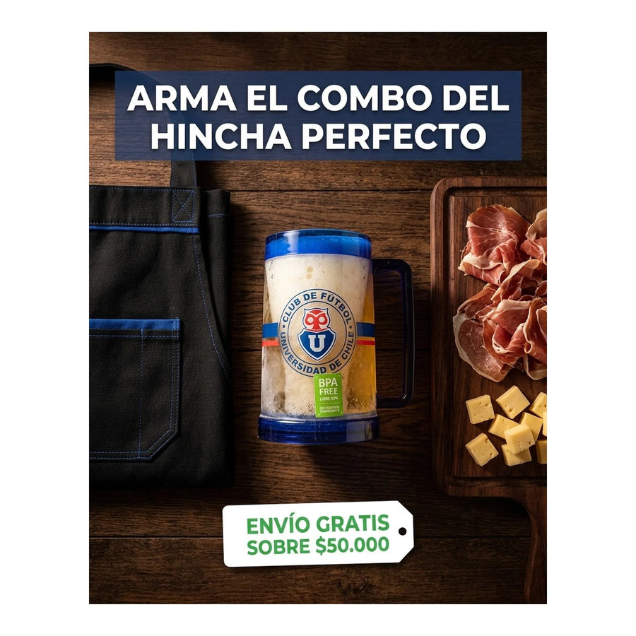 Schopero Frozen Universidad De Chile 600 Ml Chop Cerveza