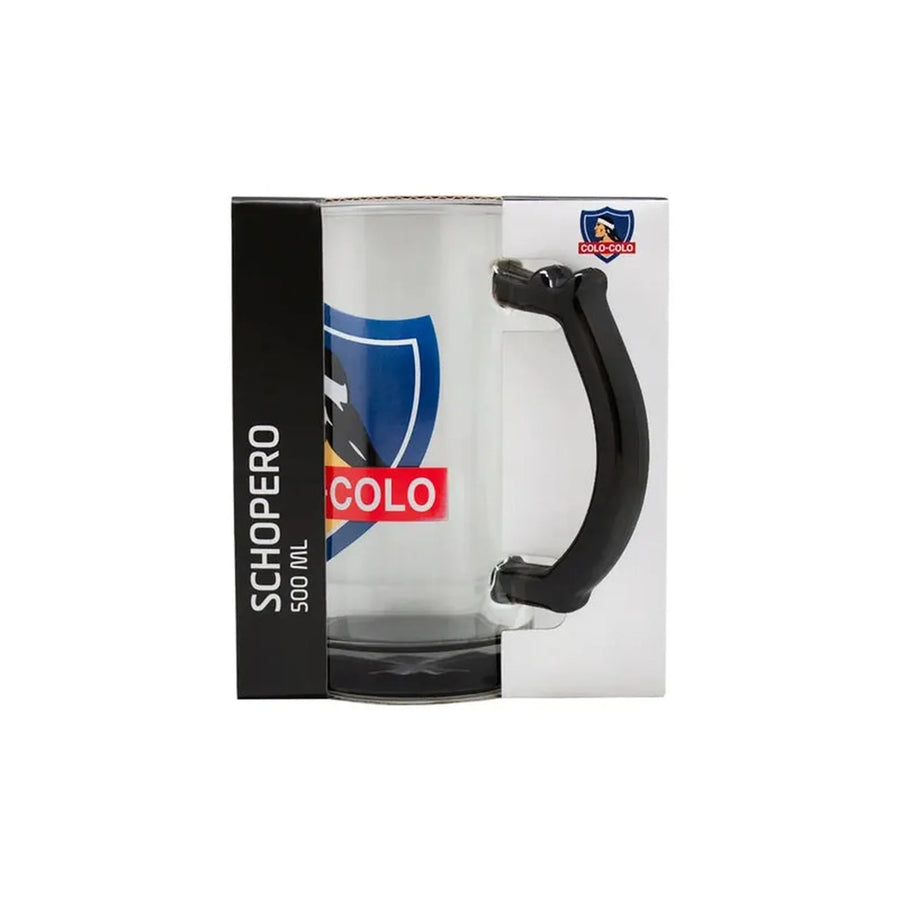 Schopero Vidrio 500ml Cervecero Bar  Colo Colo Cc