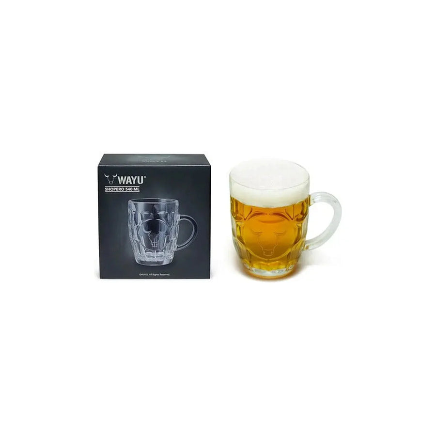 Schopero Vidrio Wayu 540ml Shopero Beer Mug Cervecero Bar Bbq