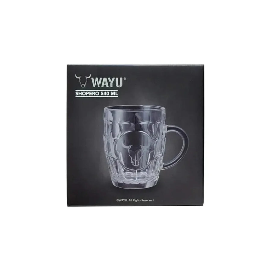Schopero Vidrio Wayu 540ml Shopero Beer Mug Cervecero Bar Bbq