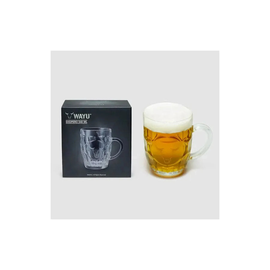 Schopero Vidrio Wayu 540ml Shopero Beer Mug Cervecero Bar Bbq