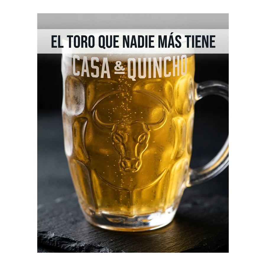 Schopero Vidrio Wayu 540ml Shopero Beer Mug Cervecero Bar Bbq