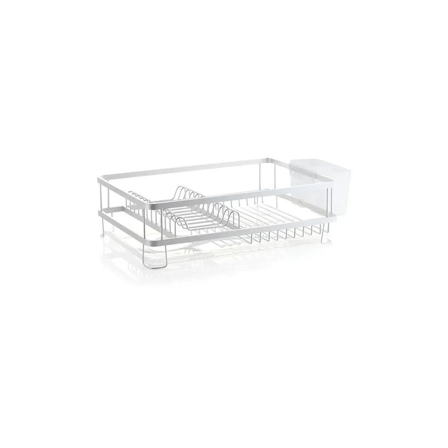 Secador De Platos Aluminio Inoxidable 1 Nivel 42x30x13
