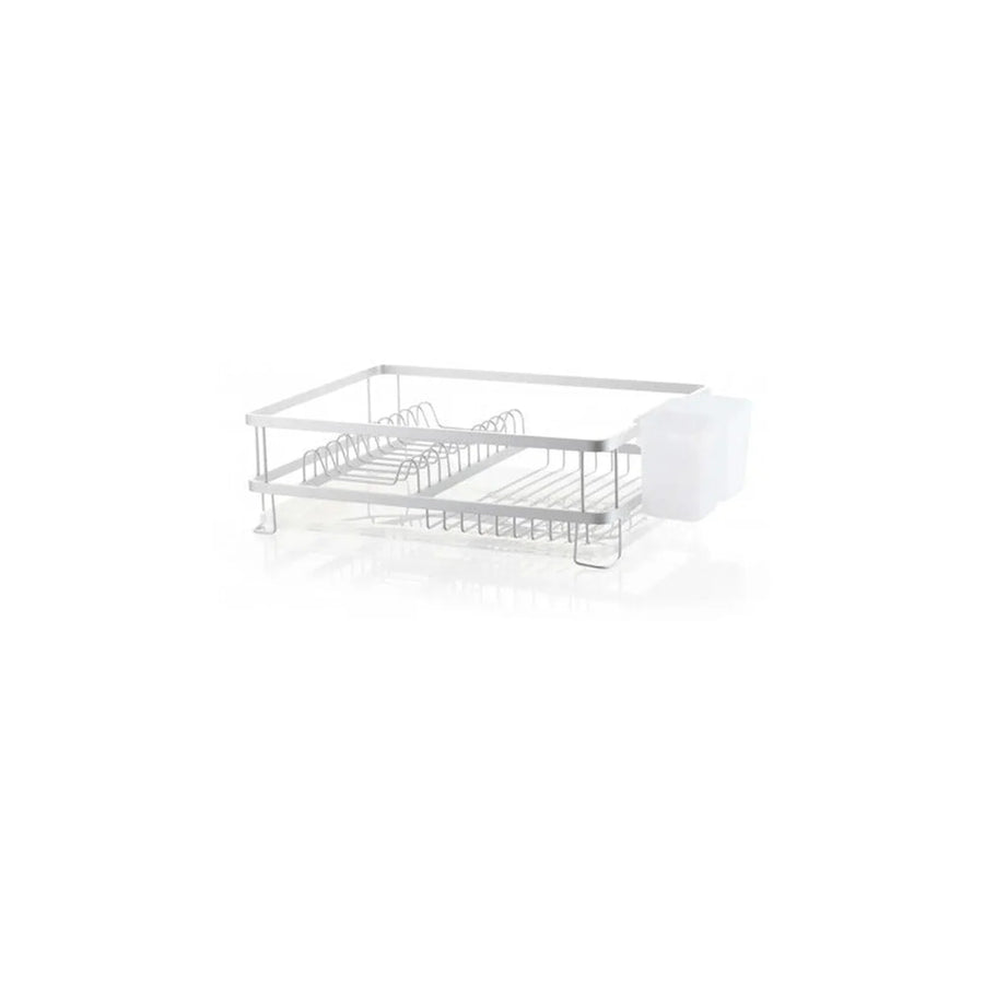 Secador De Platos Aluminio Inoxidable 1 Nivel 42x30x13