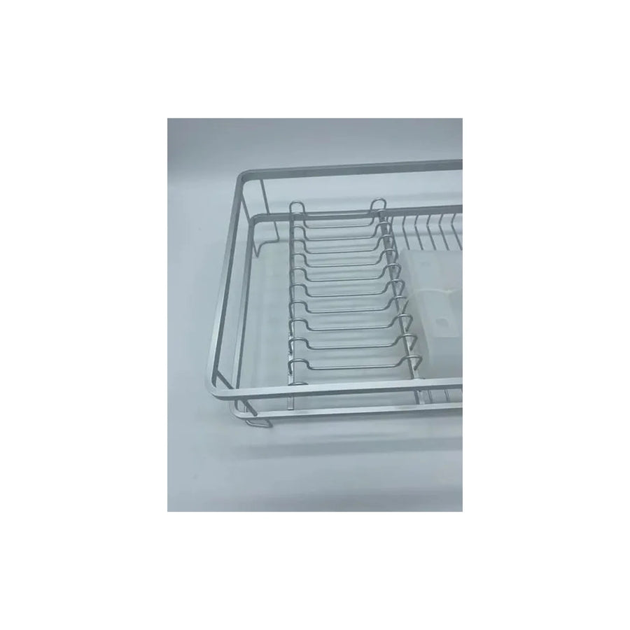 Secador De Platos Aluminio Inoxidable 1 Nivel 42x30x13
