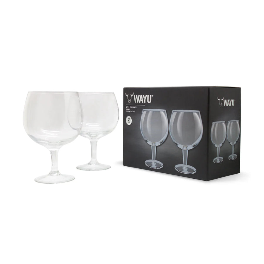 Set 2 Copones Cerveceros Wayu 650ml Beer Mug Cervecero Bar