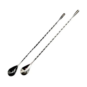 Set 2 Cucharas Wayu Barra Coctail Coctelería Aperitivo Bar