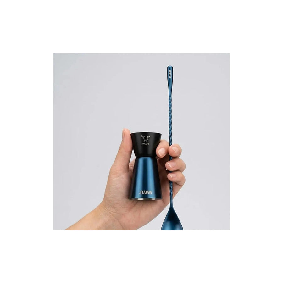 Set 2 Jigger Medidor + Cuchara Wayu Barra Coctail Tragos