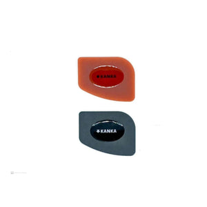 Set 2 Raspadores Plásticos Kanka Limpieza De Hierro Fundido