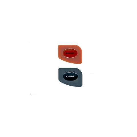 Set 2 Raspadores Plásticos Kanka Limpieza De Hierro Fundido