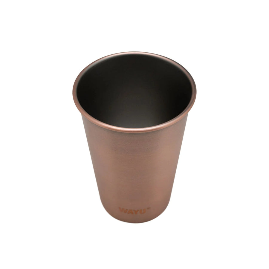 Set 2 Vasos 500ml Copper Line Wayu Cobre