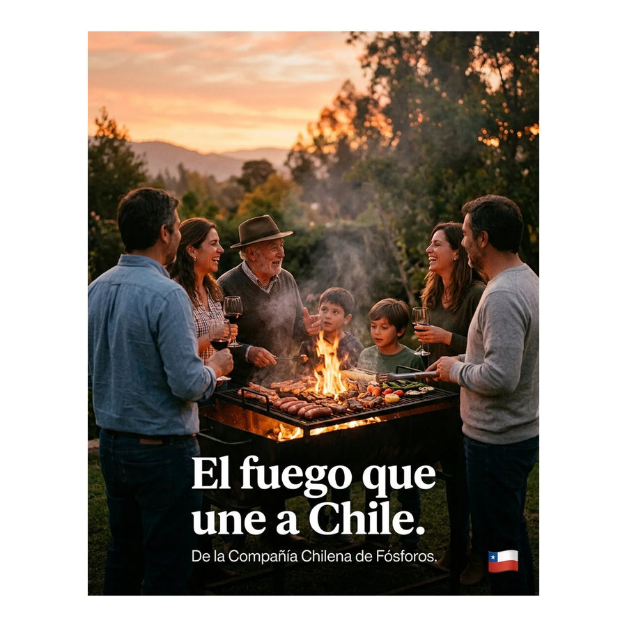 Set 3 Iniciador De Fuego Volcán Parrilla Carbón Leña Asado